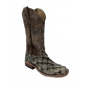 NEW ANDERSON BEAN BOOTS men's stonewashed boot in stone